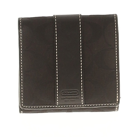 Coach Y2K Leather Bifold Wallet EUC - Picture 1 of 8